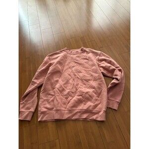 Lady Gaga Limited Edition Chromatica Pink Embossed Crewneck Size Medium